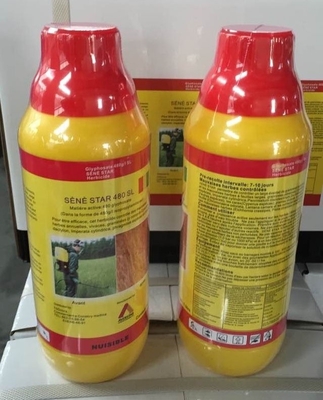 กลิฟอสเกตเหลว/กลิฟอสเกต 480g/l SL 41% เกลือ IPA 360g/l SL สําหรับการควบคุมพืชผึ้งที่ดีที่สุด